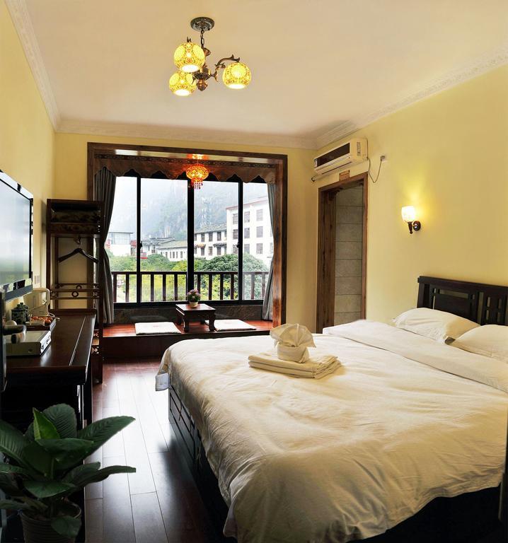 Yangshuo River View Hotel Rom bilde